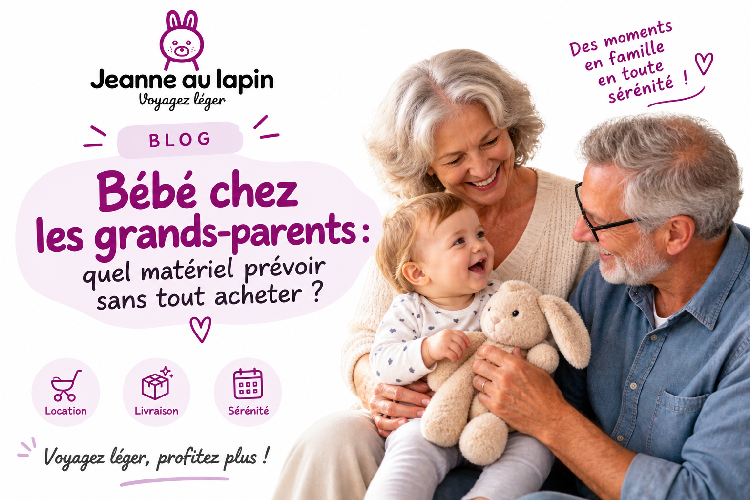 Bébé chez les grands-parents